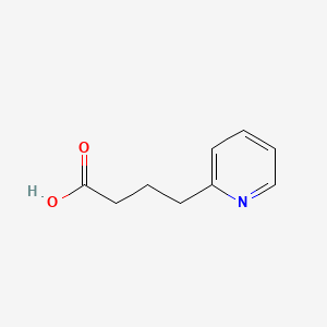 Chemical structure of 4-(Pyridin-2-yl)Butanoic Acid