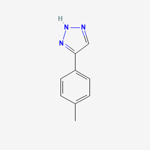 Chemical structure of 5-p-Tolyl-1H-(1,2,3)triazole