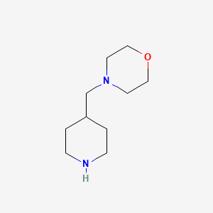 Chemical structure of 4-(Piperidin-4-ylmethyl)morpholine