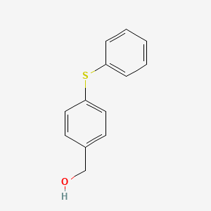 Chemical structure of 4-(Phenylthio)benzyl Alcohol