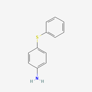 Chemical structure of 4-(Phenylthio)aniline