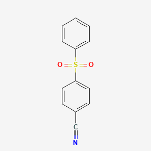 Chemical structure of 4-(Phenylsulfonyl)benzonitrile