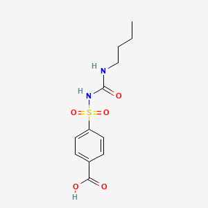 Chemical structure of Carboxytolbutamide