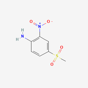 Chemical structure of 4-(Methylsulfonyl)-2-nitroaniline