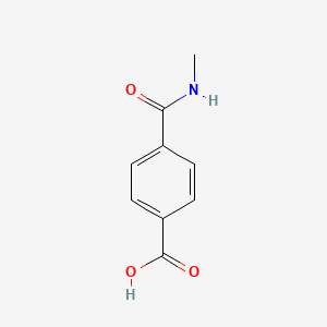 Chemical structure of 4-(Methylcarbamoyl)benzoic acid