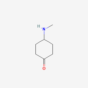 Chemical structure of 4-(methylamino)cyclohexanone