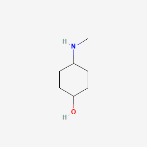 Chemical structure of 4-(Methylamino)cyclohexanol