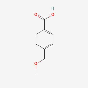 Chemical structure of 4-(Methoxymethyl)benzoic acid
