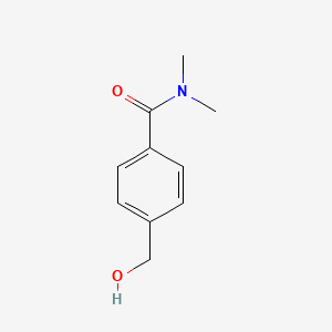 Chemical structure of 4-Dimethylcarbamoylbenzyl alcohol