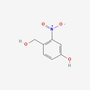Chemical structure of 4-(Hydroxymethyl)-3-nitrophenol