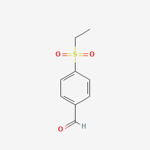 Chemical structure of 4-Ethylsulfonylbenzaldehyde