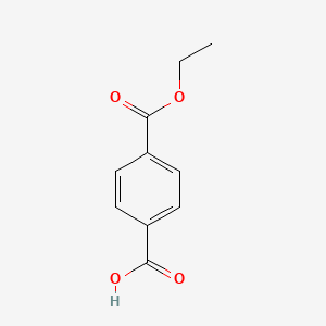Chemical structure of Monoethyl terephthalate