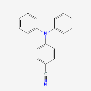 Chemical structure of 4-(Diphenylamino)benzonitrile