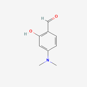 Chemical structure of 4-(Dimethylamino)salicylaldehyde