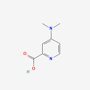Chemical structure of 4-(Dimethylamino)picolinic acid