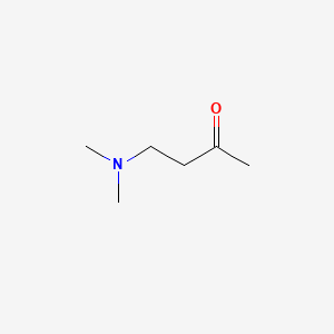 Chemical structure of 4-(Dimethylamino)butan-2-one
