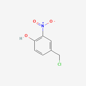 Chemical structure of 4-(Chloromethyl)-2-nitrophenol