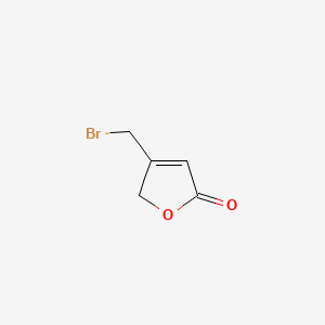 Chemical structure of 4-(Bromomethyl)furan-2(5H)-one