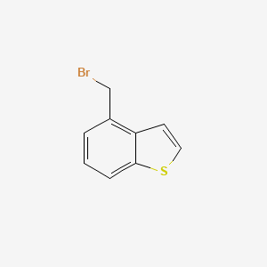 Chemical structure of 4-(Bromomethyl)benzo[b]thiophene