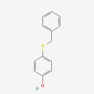 Chemical structure of 4-(Benzylthio)phenol