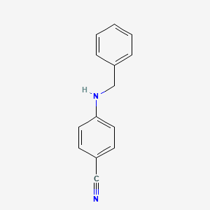 Chemical structure of 4-(Benzylamino)benzonitrile