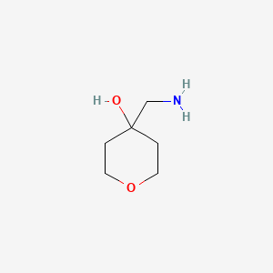 Chemical structure of 4-(Aminomethyl)oxan-4-ol
