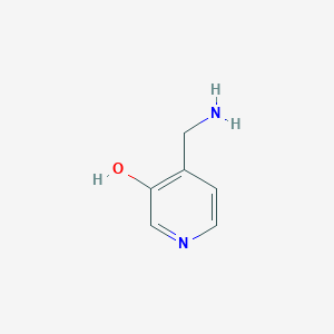 Chemical structure of 4-(Aminomethyl)pyridin-3-ol