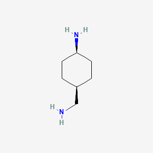 Chemical structure of 4-Aminocyclohexanemethanamine