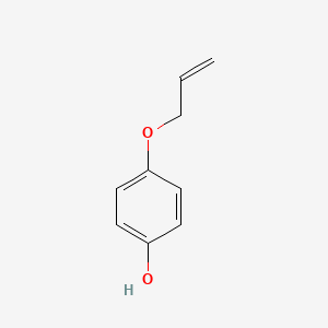 Chemical structure of 4-(allyloxy)phenol