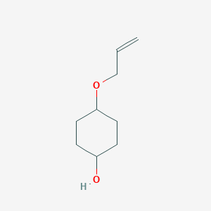 Chemical structure of 4-(allyloxy)cyclohexanol
