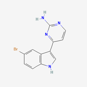 Chemical structure of Meridianin C