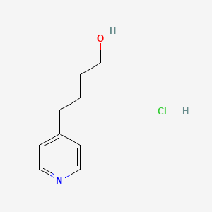 Chemical structure of 4-(4-Pyridyl)-1-butanol Hydrochloride