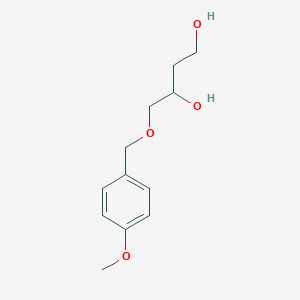 Chemical structure of 4-(4-Methoxybenzyloxy)-1,3-butanediol