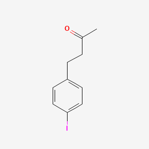 Chemical structure of 4-(4-Iodophenyl)butan-2-one