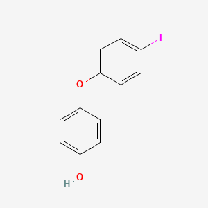 Chemical structure of 4-(4-Iodophenoxy)-phenol