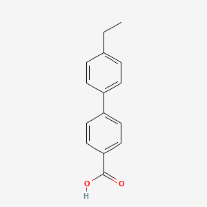 Chemical structure of 4-(4-Ethylphenyl)Benzoic Acid