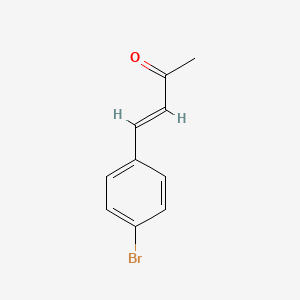 Chemical structure of 4-(4-Bromophenyl)but-3-en-2-one