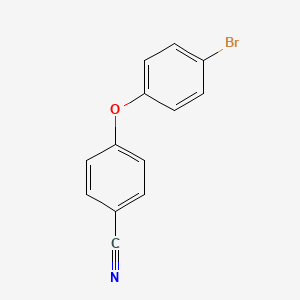 Chemical structure of 4-(4-Bromophenoxy)benzonitrile