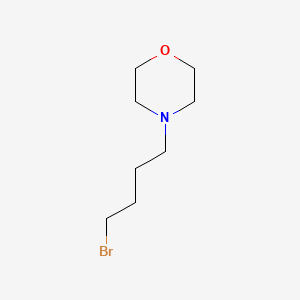 Chemical structure of 4-(4-bromobutyl)morpholine