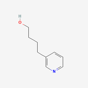 Chemical structure of 3-Pyridinebutanol