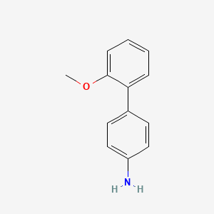 Chemical structure of 4-(2-Methoxyphenyl)aniline