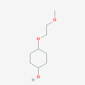 Chemical structure of 4-(2-Methoxyethoxy)cyclohexanol