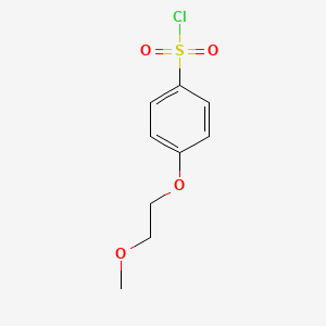 Chemical structure of 4-(2-Methoxyethoxy)benzenesulfonyl chloride