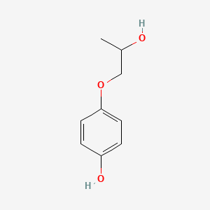 Chemical structure of 4-(2-Hydroxypropoxy)phenol