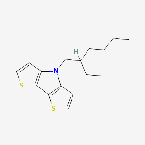 Chemical structure of 4-(2-Ethylhexyl)-4H-dithieno[3,2-b:2',3'-d]pyrrole