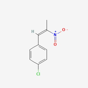 Chemical structure of 1-(3-Chloropyridin-4-yl)butane-1,3-dione