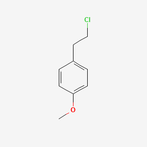 Chemical structure of 4-(2-Chloroethyl)anisole