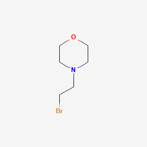 Chemical structure of 4-(2-Bromoethyl)morpholine