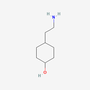 Chemical structure of 4-(2-Aminoethyl)cyclohexanol