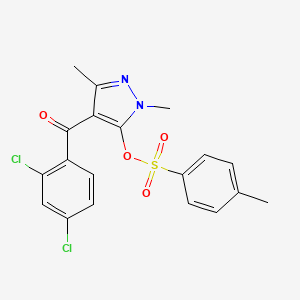 Chemical structure of Pyrazolynate